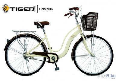 จักรยาน Classic ล้อ 26 นิ้ว TIGER รุ่น HOKKAIDO สีครีม